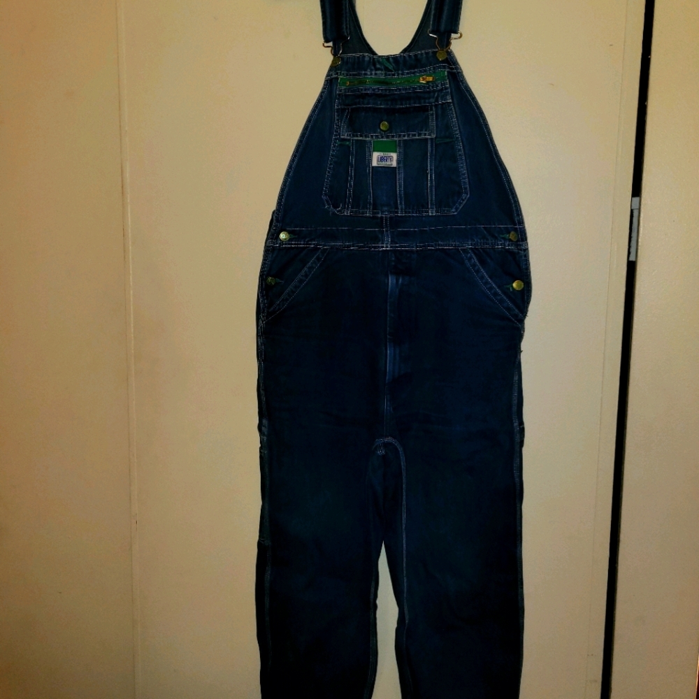 Men's Denim Liberty Overall's Size 34